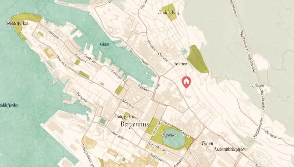 Dinbnb Apartments - Idyllic Location - 3 Bedroom Bergen